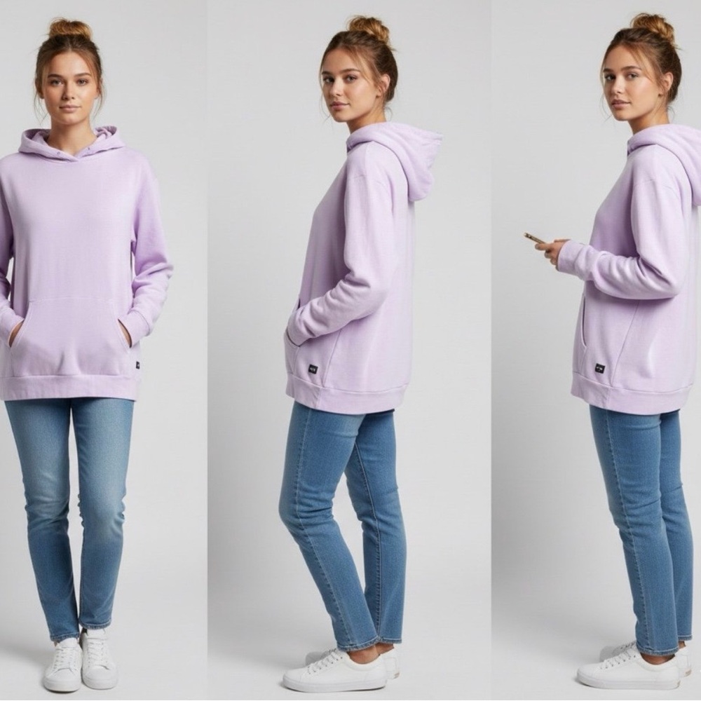 Billabong Essential Pullover Hoodie – Pastel Lavender